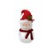 Midwest 8.5" Battery Operated Santa Claus Touch Activated Color Changing LED Lighted Glass Candy Jar
